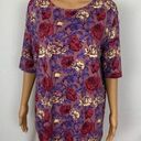 LuLaRoe  Irma Floral T Shirt Tee Blouse High Low Sm Photo 0