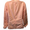 Tommy Hilfiger  Pink Gingham Check Lined Golf Jacket Sz. L Pockets Button Up Photo 2