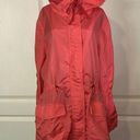 Coach AUTHENTIC  SALMON PINK WINDBREAKER RAIN JACKET Photo 0