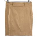 Ralph Lauren Lauren  Khaki Pencil Skirt Photo 4