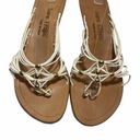 Bare Traps Vanessa Wedge Leather Slip On Sandals Size 9M Photo 3