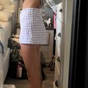 ZARA Plaid High Waisted Shorts Photo 5