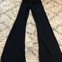 American Eagle Black Flare Leggings Photo 1