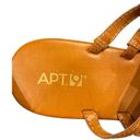 Apt. 9  Metal Cuff Flat Brown Thong Sandals Size Large 9/10 Photo 4