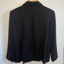 Style & Co pin stripe black blazer Photo 3