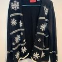 North Crest Holiday Lodge by  Snowflake Button Down Ugly Christmas Sweater Photo 1