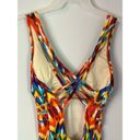 La Blanca  Multicolor One Piece Swimsuit Sz 10 Photo 4