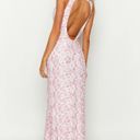 Beginning Boutique Farida Pink Lace Maxi Dress Photo 1