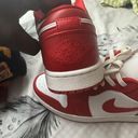 Nike Red And White Mids  Photo 1