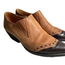 Guess  by Georges Marciano Vintage Brown Suede Leather Ankle Booties Size 7.5 Photo 0