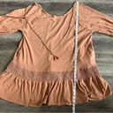 Free People  Beach Jenny Mini Dress Babydoll Campground Size Medium Photo 8