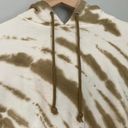 Good American Cropped & Cool Hoodie - Putty Tie Dye - Sz 0/XS - Cozy Loungewear Photo 4