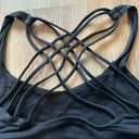 Lululemon Black Sports Bra Photo 3