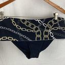 Bleu Rod Beattie  Black Chain Print 2 Piece Bikini Swim Suit 10 14 Photo 6