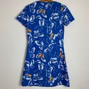 Adidas Dresses  X Farm Rio Butterfly Dress Blue T-shirt Sz XS Photo 9