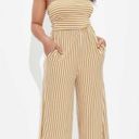 American Eagle striped tube top jumpsuit Photo 1