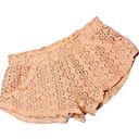 Free People  Beach Crochet Love Shorts in Autumn Peach, Size S, New with Tag $38 Photo 4