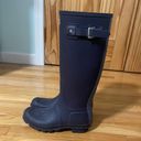 Hunter Navy  Rain Boots Photo 1