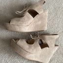 Nordstrom BP Lace-Up Platform Wedges Size 9.5 Photo 4