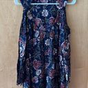 Angie  Navy Floral Dress Photo 6