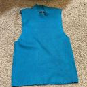 Blue Blush  turquoise sweater top Photo 0