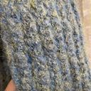 BP . Nordstrom blue/gray thick fluffy scarf, one size NWT Photo 4