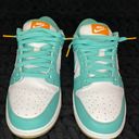 Nike Size 9.5 - Dunk Low Teal Zeal Turquoise Green Photo 4