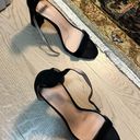 Steve Madden Black Velvet Heels Photo 0