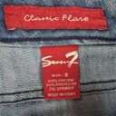 Seven 7 Jeans Size 8 Blue Denim Classic Flare Jeans Photo 1