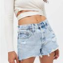 Levi’s 501 High-Waisted Denim Short Photo 2