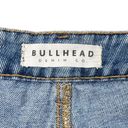 Bullhead Denim Co . Low Rise Denim Cut Off Shorts Photo 2