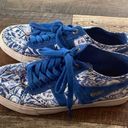 Gola x Liberty Quota Sneaker Royal Blue & White Floral Size 5 Photo 3