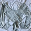 Madewell Ballet Wrap Long Sleeve Top Photo 3