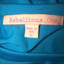 Rebellious One  graphic high low sleeveless tee Photo 3