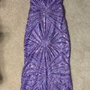 Purple Sequin Prom / Formal Dress Size 4 Photo 0