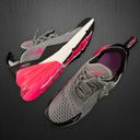 Nike New  Air Max 270 GS Smoke Grey Hyper Pink Photo 1