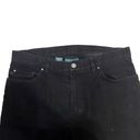 Krass&co Lauren Jeans  Ralph Lauren Women's Black Corduroy Pants Size 10 Straight Leg Photo 1