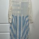 Tommy Hilfiger  White & Blue Striped Star Printed Shirt Dress Size 8 US $490 Photo 7