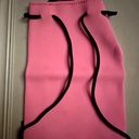 Triangl  swimwear neoprene bright pink backpack travel pouch NWOT Photo 4