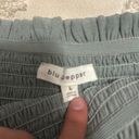 Blu Pepper Women’s Green Skirt Photo 1