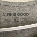 Life is Good  women's extra large gray athletic tank top Photo 2