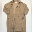 STYLISH Double Breasted Long Trench Coat Photo 5