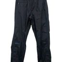 Marmot  Wind Pants Womens L Used Unlined Black Outdoor Nylon Photo 0