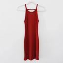 The Range / FWRD Alloy Rib Knit Banded Mini Dress in Sunburn Photo 6