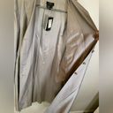 BCBGMAXAZRIA NWT BCBG Max Azria Collection | 100% Silk Overcoat in Color Nickel Size 12 Photo 10