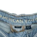 American Eagle  Super High Rise Baggy Wide Leg Carpenter Jeans Size 18 Short Photo 3