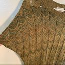 Allison Brittney  Short Dolman Sleeve Sweater Green Photo 5