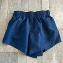 Athletic Works Size Small Navy Blue High-Waist Athletic Shorts Photo 1