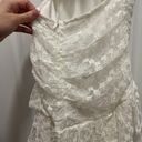 Selfie Leslie ANNABELLA PUFF SLEEVE TIED BACK LACE DRESS WHITE Photo 8