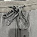 Elizabeth and James  Size 4 Pant Gray Cropped Jogger Satin Shiny Mid Rise Tapered Photo 4